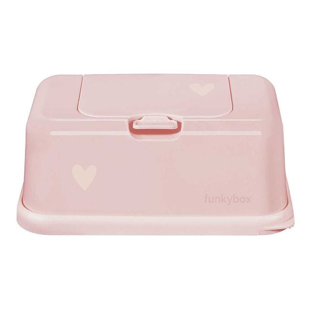 Förvaringslåda Våtservetter - Pink Heart Funkybox