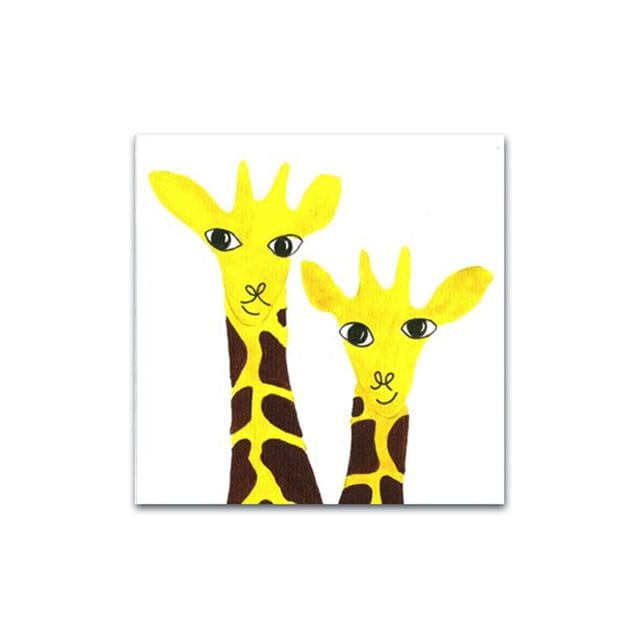 Kort med Kuvert - Giraff Nobhill