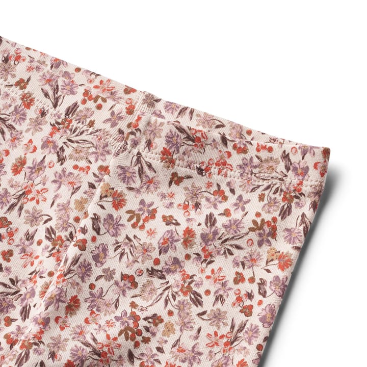 Leggings Jules - Pale rose flowers WHEAT