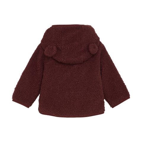 Cardigan Teddy - Red Mahogany BeKids