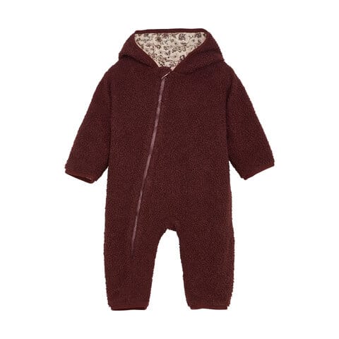 Jumpsuit Teddy - Red Mahogany BeKids