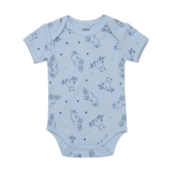 Kortärmad Body Blue Fog BeKids