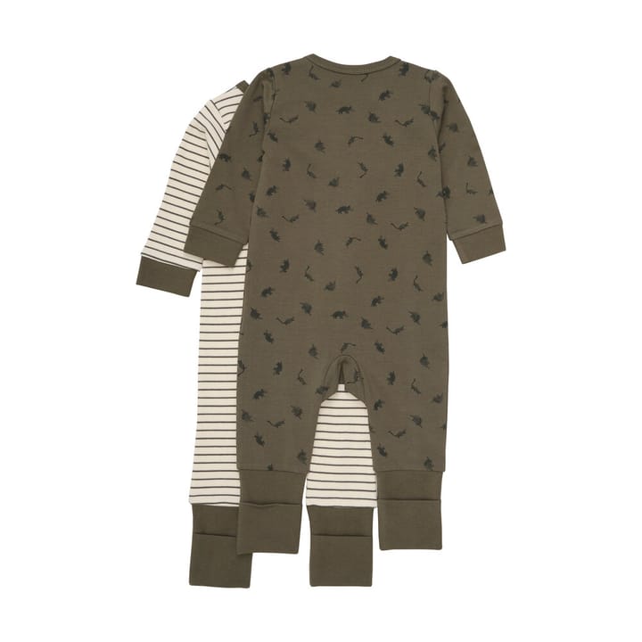 Långärmad Jumpsuit 2-pack Tarmac BeKids