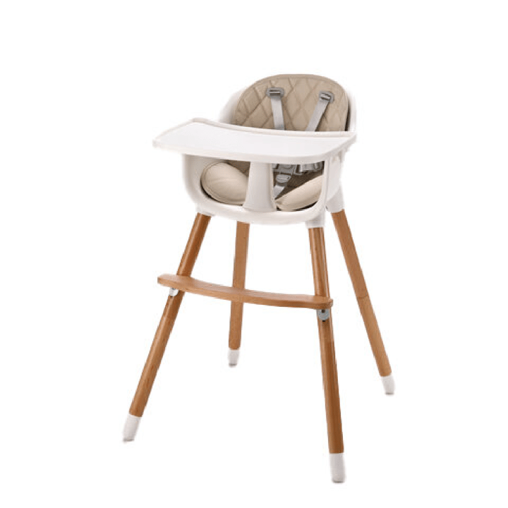 Matstol 2-i-1 - Beige BeKids