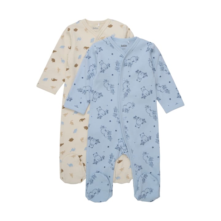 Pyjamas med fot - Blue Fog BeKids