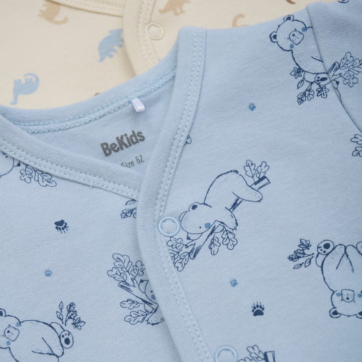 Pyjamas med fot - Blue Fog BeKids