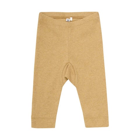 Ribbade Leggings 2-pack Bone Brown BeKids