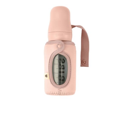 Flaskskydd för nappflaska 110 ml - Blush BIBS