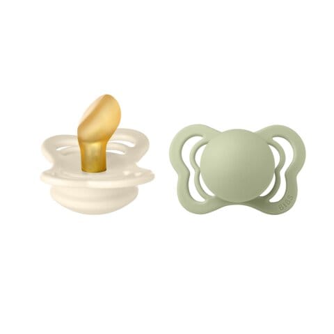 Napp Couture 2-pack latex - Ivory/Sage BIBS