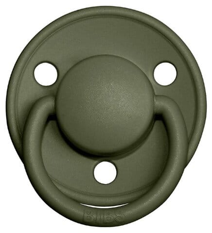 Napp De Lux 2-pack silikon Sage/Hunter Green BIBS