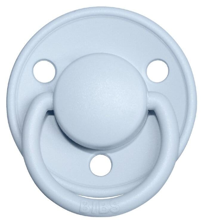 Napp De Lux 2-pack Latex - Iron/Baby Blue BIBS