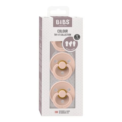 Nappar Try-it samling 3-pack - Blush BIBS