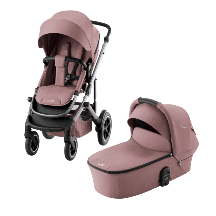 Smile 5Z Sittvagn + Liggdel Dusty Rose Britax