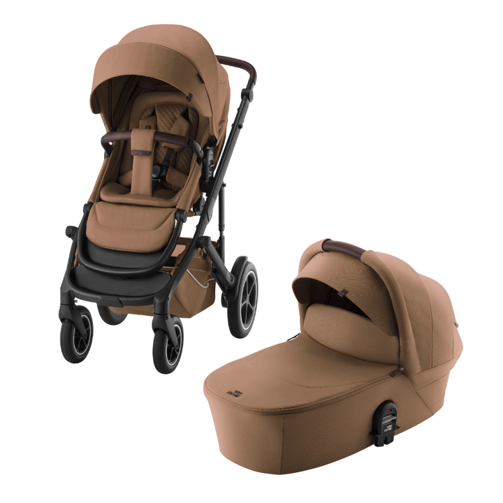 Smile 5Z Sittvagn + Liggdel LUX Warm Caramel Britax