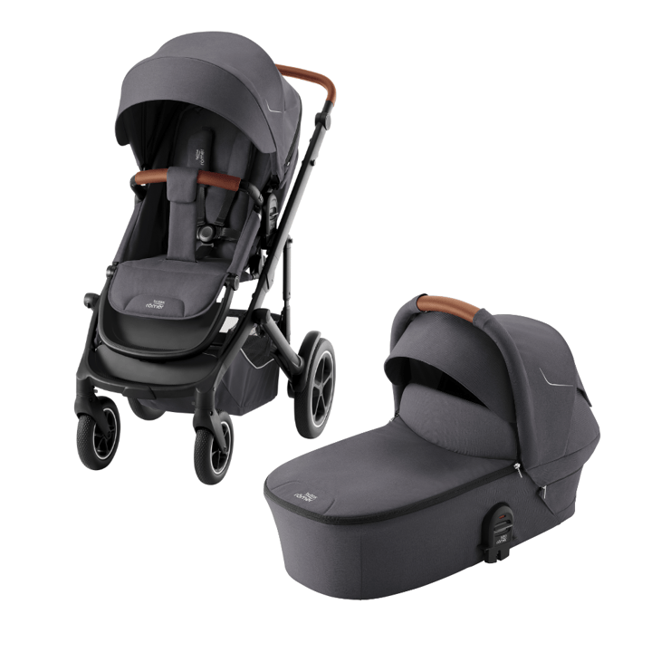 Smile 5Z Sittvagn + Liggdel Midnight Grey Britax