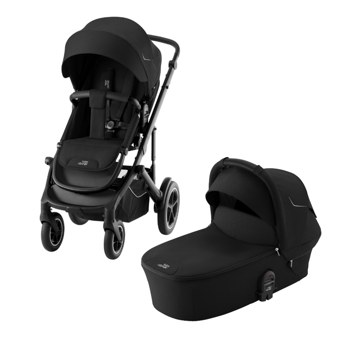 Smile 5Z Sittvagn + Liggdel Space Black Britax