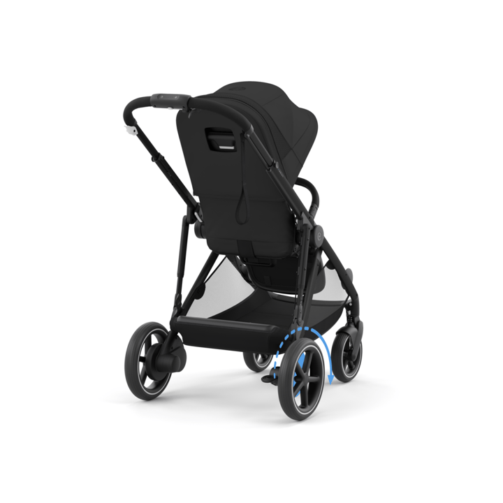 E-Gazelle S Sittvagn - Black/Moon Black Cybex