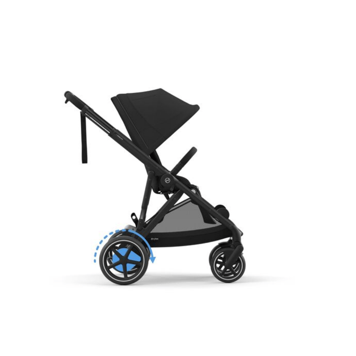 E-Gazelle S Sittvagn - Black/Moon Black Cybex