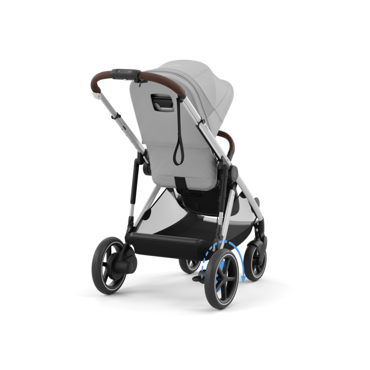 E-Gazelle S Sittvagn - Silver/Stone Grey Cybex