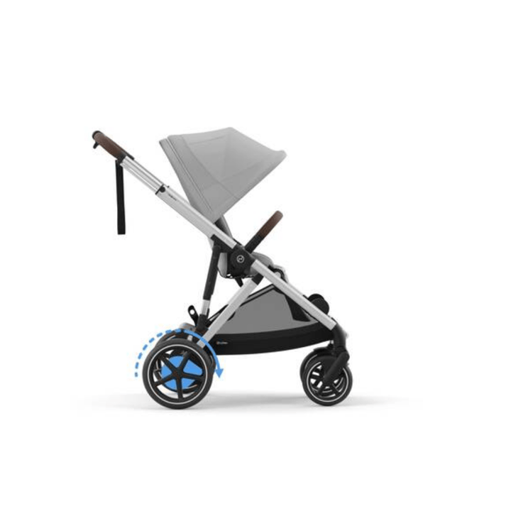 E-Gazelle S Sittvagn - Silver/Stone Grey Cybex