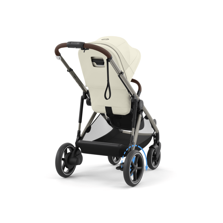 E-Gazelle S Sittvagn - Taupe/Seashell Beige Cybex