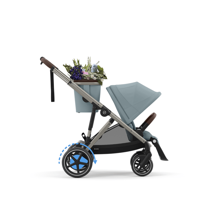 E-Gazelle S Sittvagn - Taupe/Stormy Blue Cybex