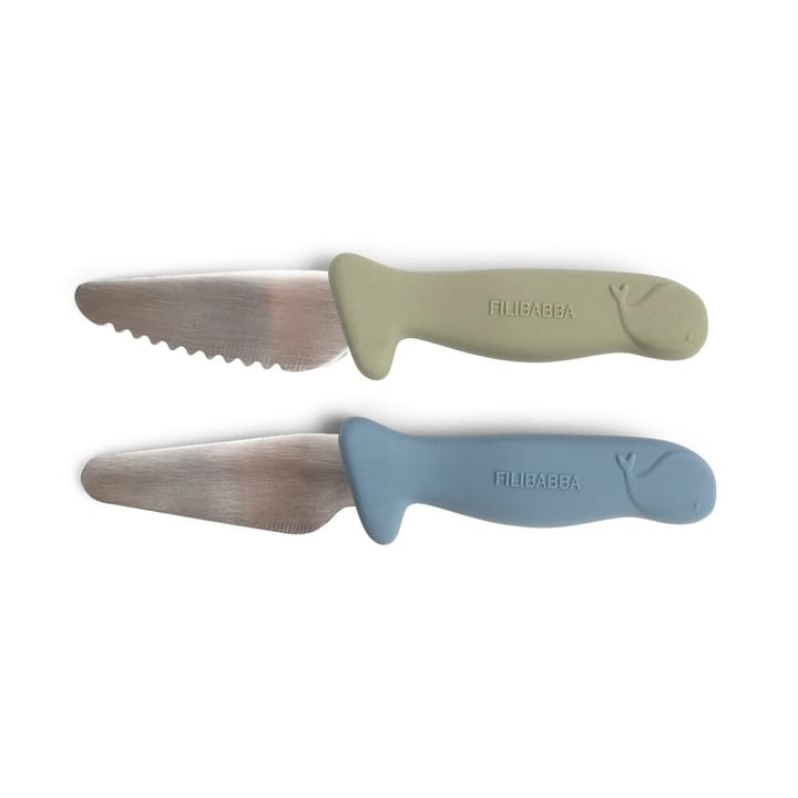 Knivset 2-pack - Powder Blue/Green