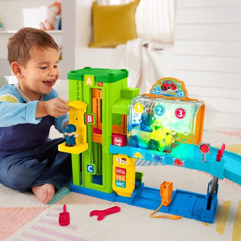 Leksaksgarage Fisher Price