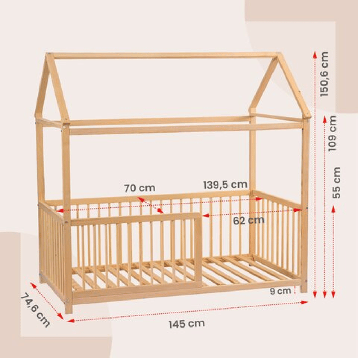 Hussäng 70x140 cm KUKKA