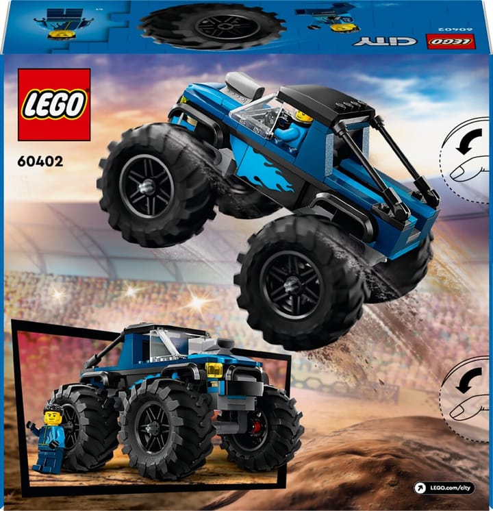 Blå Monstertruck LEGO