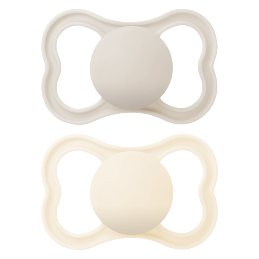 Mam Napp Naturgummi Air 2-pack Neutral