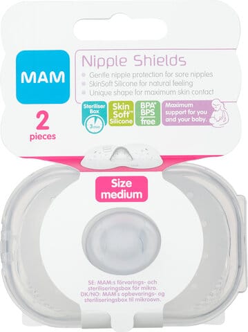 Amningsskydd Medium 2-pack Mam