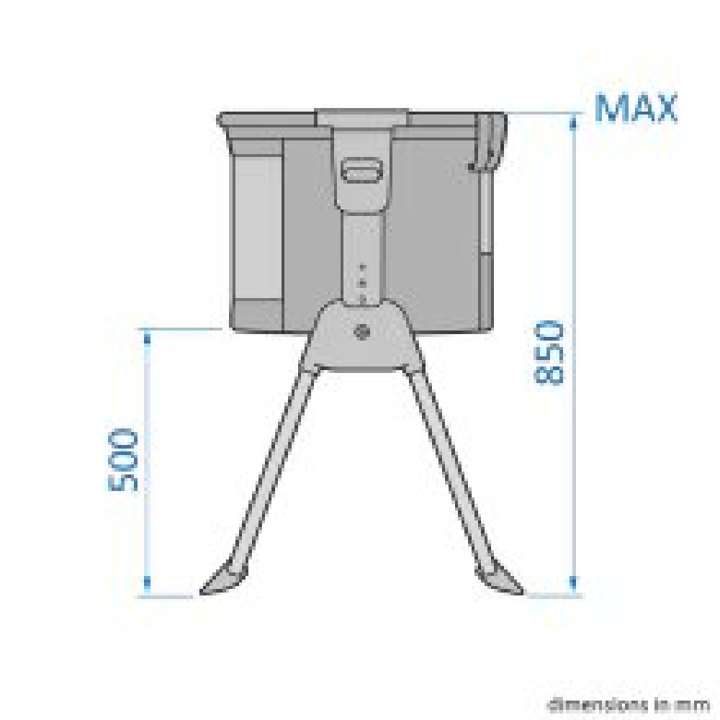 Tori Side by Side Säng - Grey ECO Maxi-Cosi