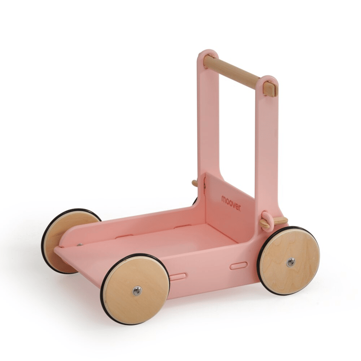 Gå-Vagn - Rosa MOOVER TOYS