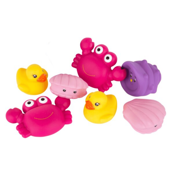 Badleksaker Floating Sea Friends - Rosa Playgro