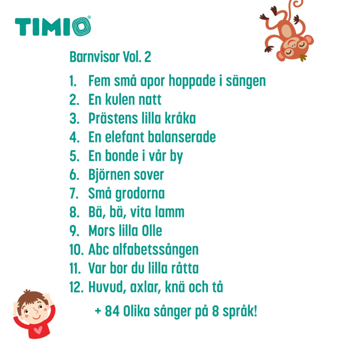 Skivset 2 Tillbehör Timio