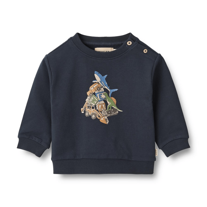 Sweatshirt Billy - Navy WHEAT