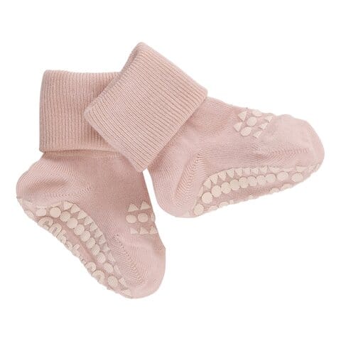 Halkstrumpor Bambu - Soft Pink GoBabyGo