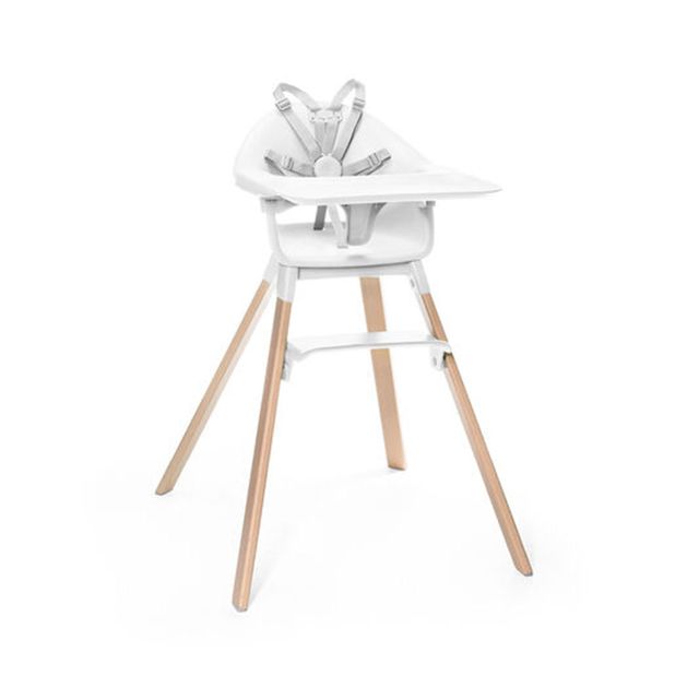 Stokke Clikk Barnmatstol White