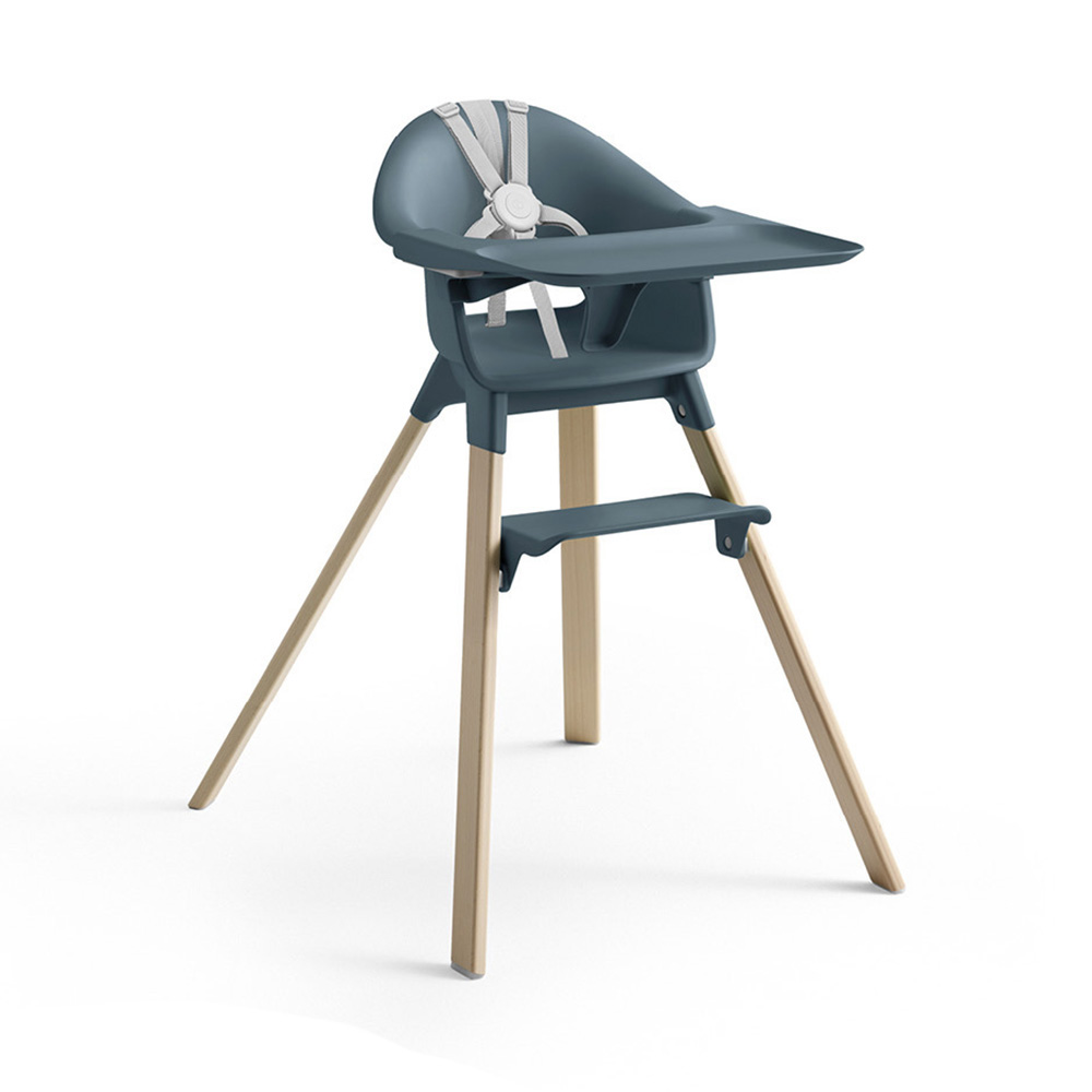 Stokke Clikk Barnmatstol Fjord Blue